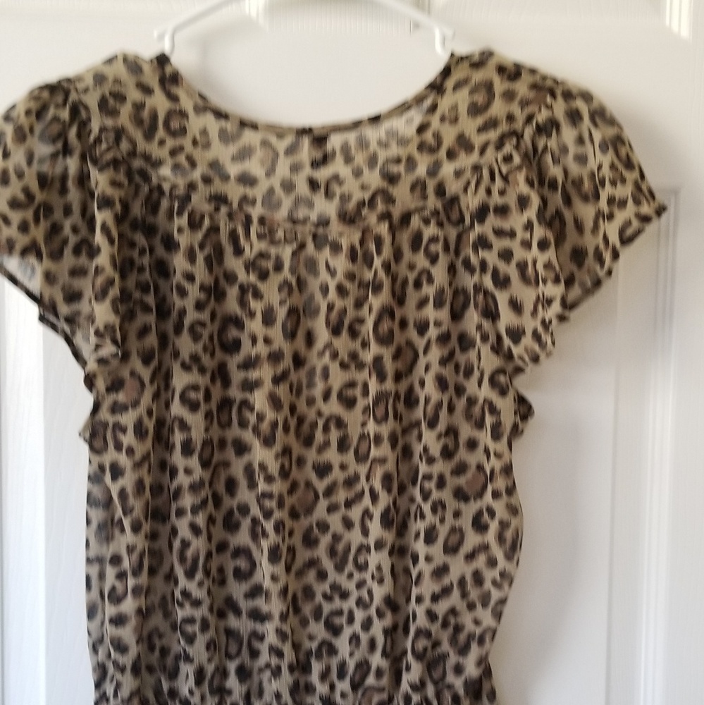 Leopard Blouse